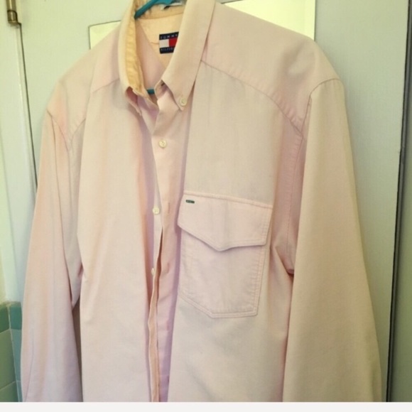 Vintage Tommy Hilfiger light pink thin corduroy - Picture 2 of 4